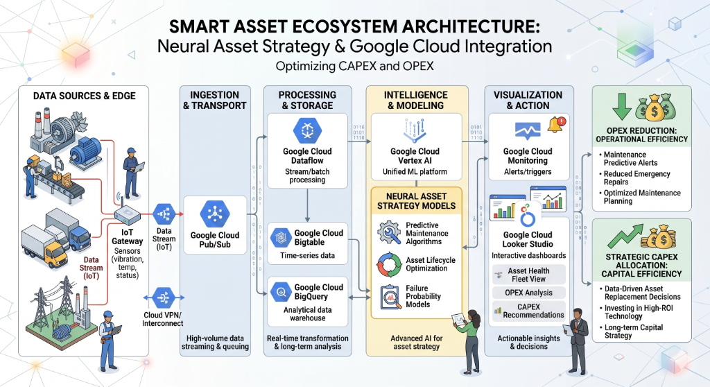 Arquitetura do Ecossistema Neural Asset Strategy & Integração Google Cloud